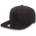 cepur-plakana-melns-snapback-9fifty-seasonal-heather-no-new-york-yankees-mlb-no-new-era