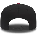 cepur-plakana-melns-snapback-9fifty-no-chicago-bulls-nba-no-new-era