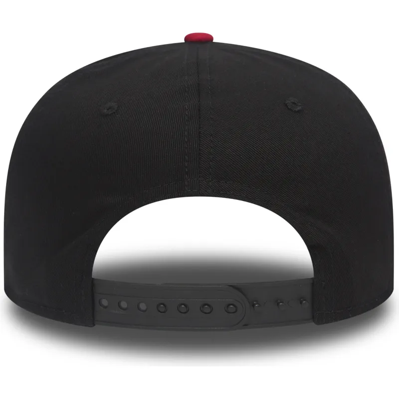 cepur-plakana-melns-snapback-9fifty-no-chicago-bulls-nba-no-new-era