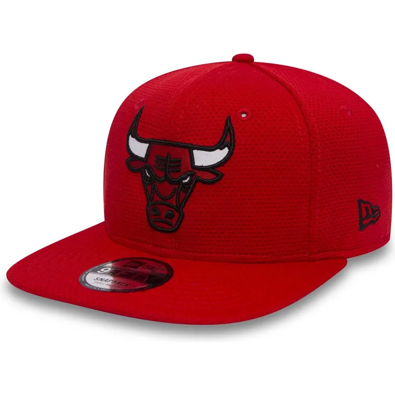 cepur-plakana-sarkans-snapback-9fifty-mesh-no-chicago-bulls-nba-no-new-era