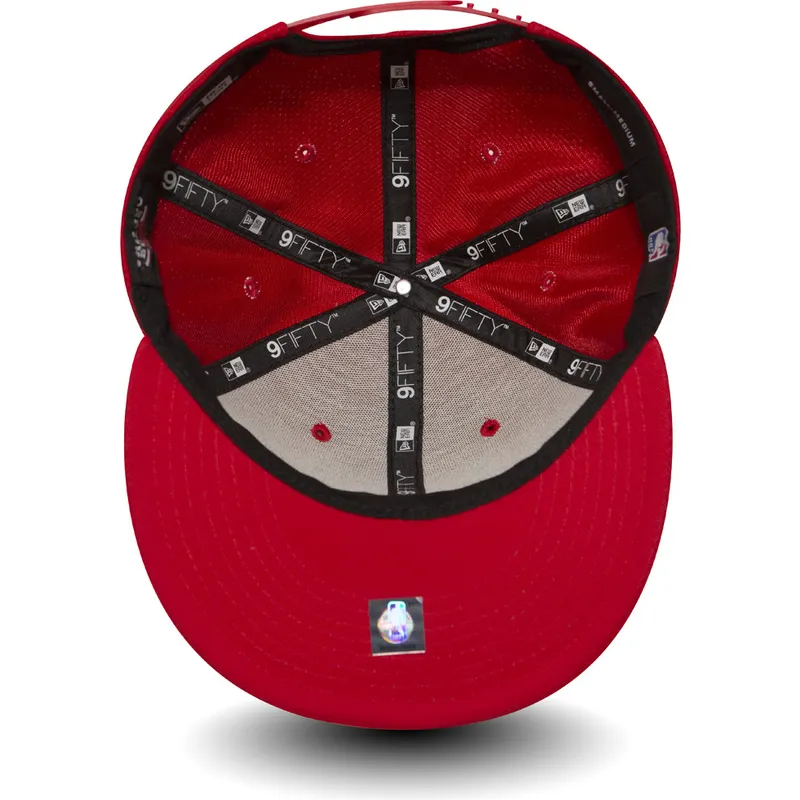 cepur-plakana-sarkans-snapback-9fifty-mesh-no-chicago-bulls-nba-no-new-era