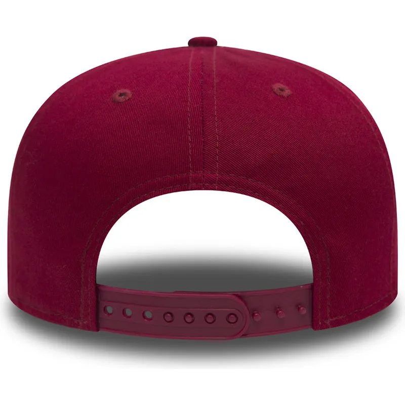 cepur-plakana-sarkans-snapback-berniem-9fifty-classic-no-cleveland-cavaliers-nba-no-new-era