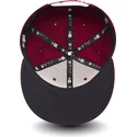 cepur-plakana-sarkans-snapback-berniem-9fifty-classic-no-cleveland-cavaliers-nba-no-new-era