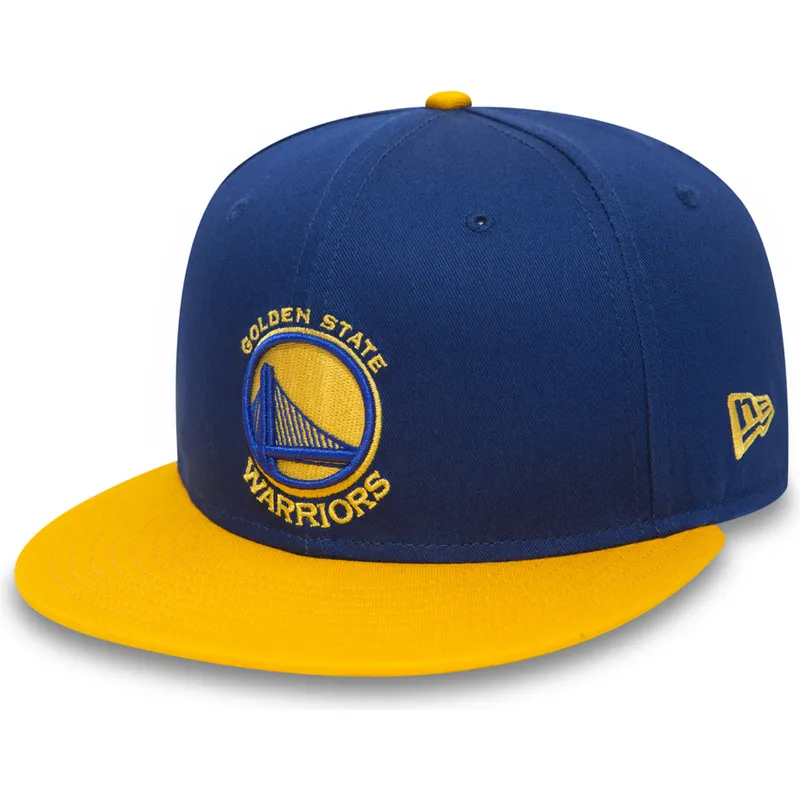cepur-plakana-zils-snapback-9fifty-no-golden-state-warriors-nba-no-new-era