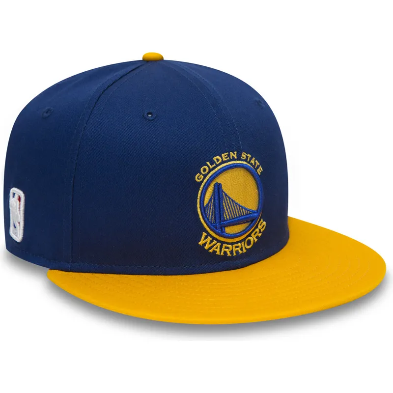 cepur-plakana-zils-snapback-9fifty-no-golden-state-warriors-nba-no-new-era