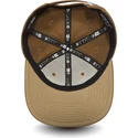 new-era-9fifty-premium-classic-verstellbare-braune-flachkappe
