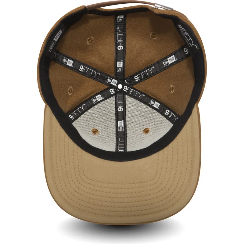 cepur-plakana-bruns-regulejams-9fifty-premium-classic-no-new-era