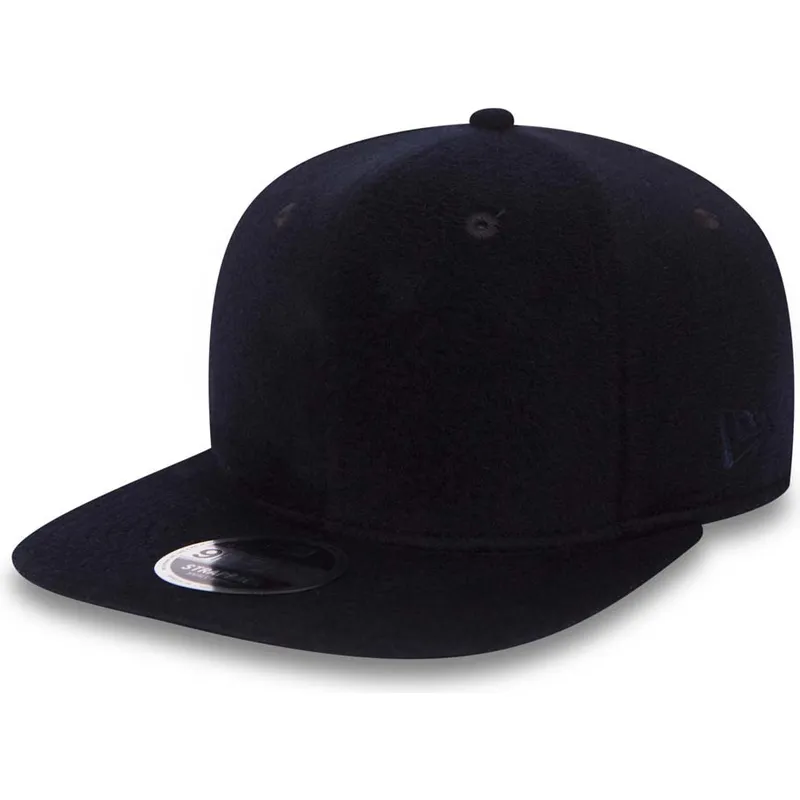 cepur-plakana-tumsi-zils-regulejams-9fifty-premium-classic-no-new-era