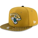 cepur-plakana-dzeltens-snapback-9fifty-sideline-no-jacksonville-jaguars-nfl-no-new-era