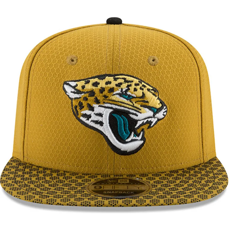 cepur-plakana-dzeltens-snapback-9fifty-sideline-no-jacksonville-jaguars-nfl-no-new-era