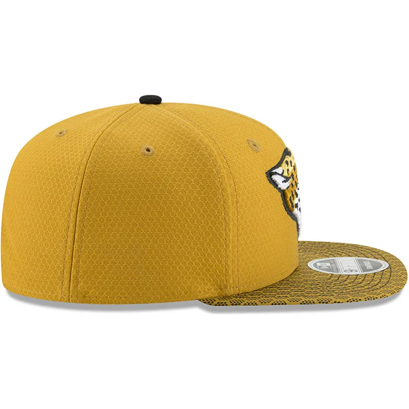 cepur-plakana-dzeltens-snapback-9fifty-sideline-no-jacksonville-jaguars-nfl-no-new-era
