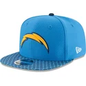 cepur-plakana-zils-snapback-9fifty-sideline-no-los-angeles-chargers-nfl-no-new-era