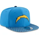 cepur-plakana-zils-snapback-9fifty-sideline-no-los-angeles-chargers-nfl-no-new-era