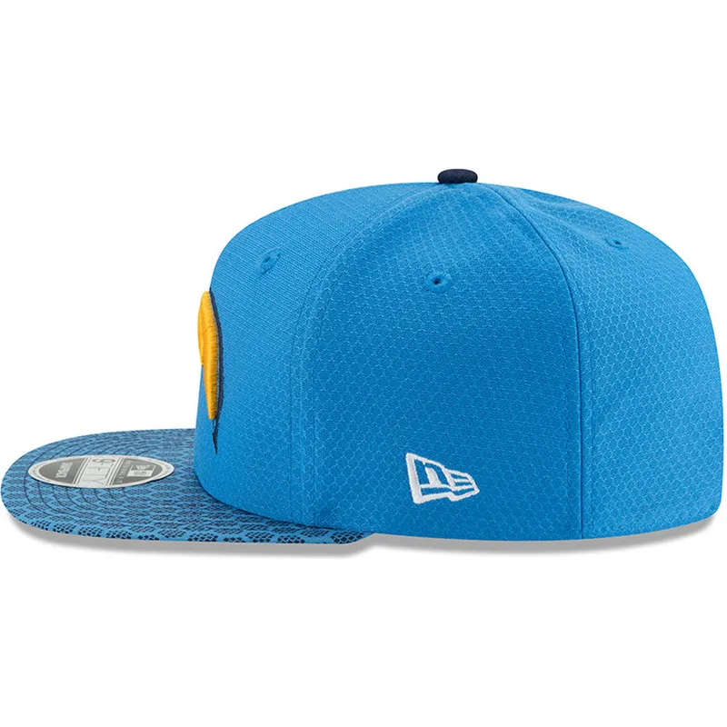 cepur-plakana-zils-snapback-9fifty-sideline-no-los-angeles-chargers-nfl-no-new-era
