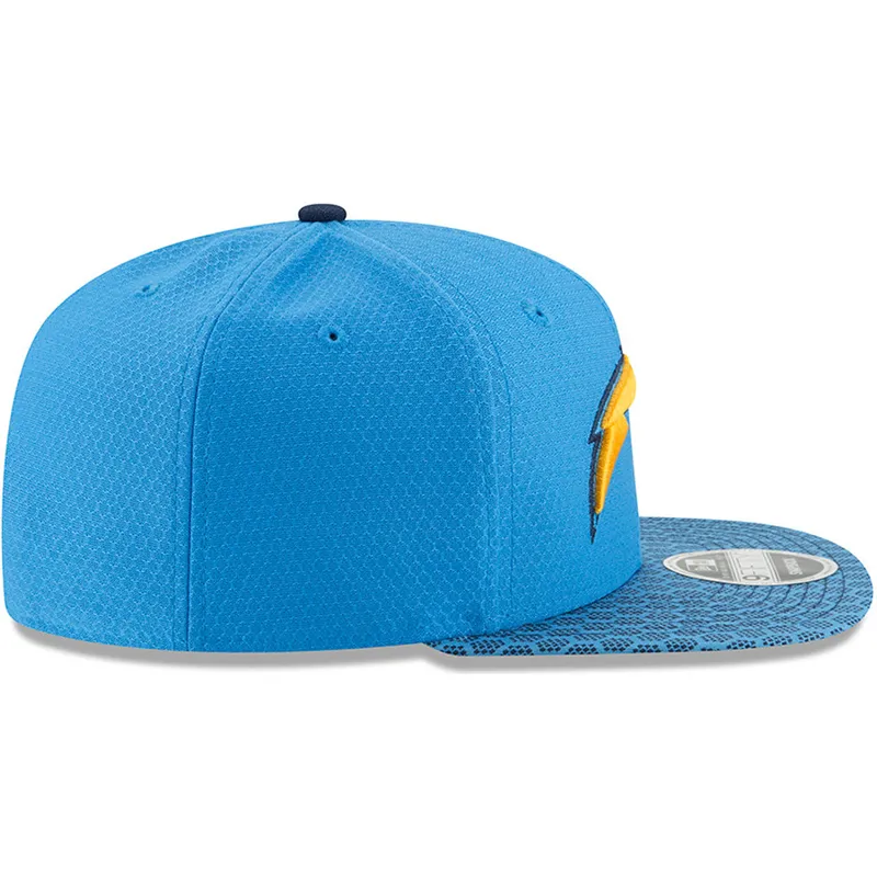 cepur-plakana-zils-snapback-9fifty-sideline-no-los-angeles-chargers-nfl-no-new-era