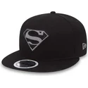 cepur-plakana-melns-snapback-berniem-9fifty-reflect-no-superman-warner-bros-no-new-era