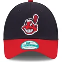 cepur-izliekta-melns-regulejams-9forty-the-league-no-cleveland-indians-mlb-no-new-era