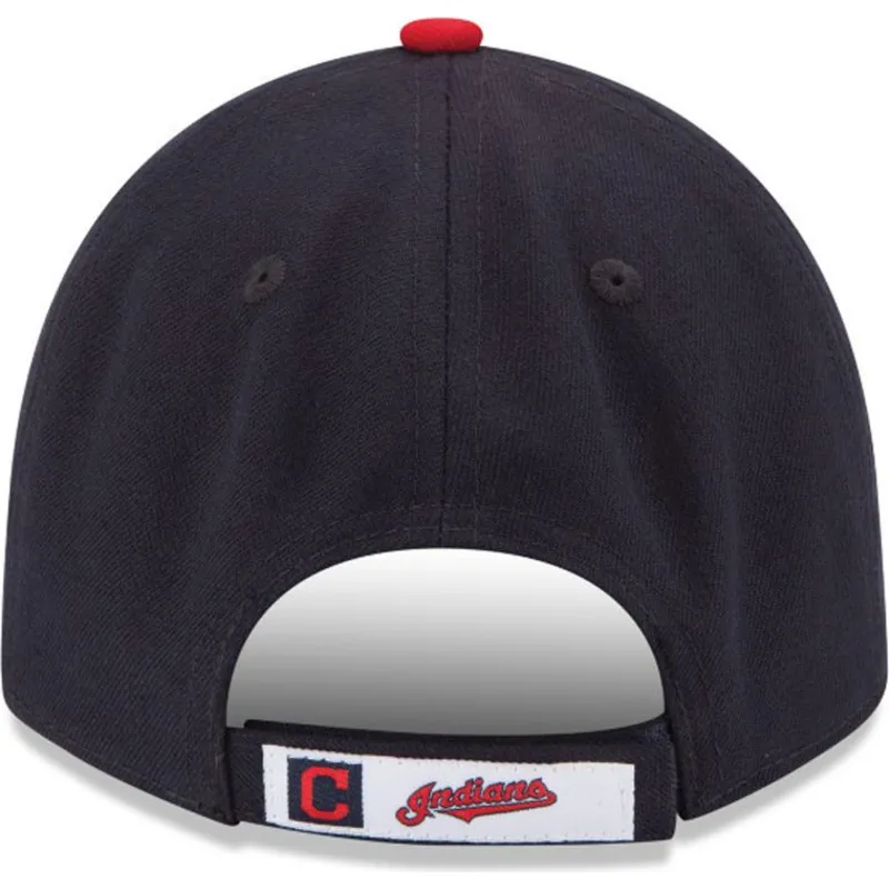cepur-izliekta-melns-regulejams-9forty-the-league-no-cleveland-indians-mlb-no-new-era