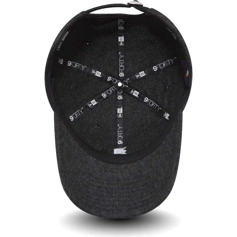 cepur-izliekta-melns-regulejams-9forty-herringbone-no-detroit-tigers-mlb-no-new-era
