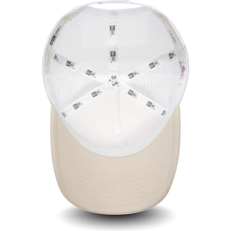 cepur-izliekta-truckeris-roza-snapback-bronce-9forty-essential-no-los-angeles-dodgers-mlb-no-new-era