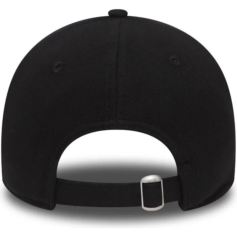 cepur-izliekta-melns-regulejams-9forty-satin-patch-no-new-york-yankees-mlb-no-new-era