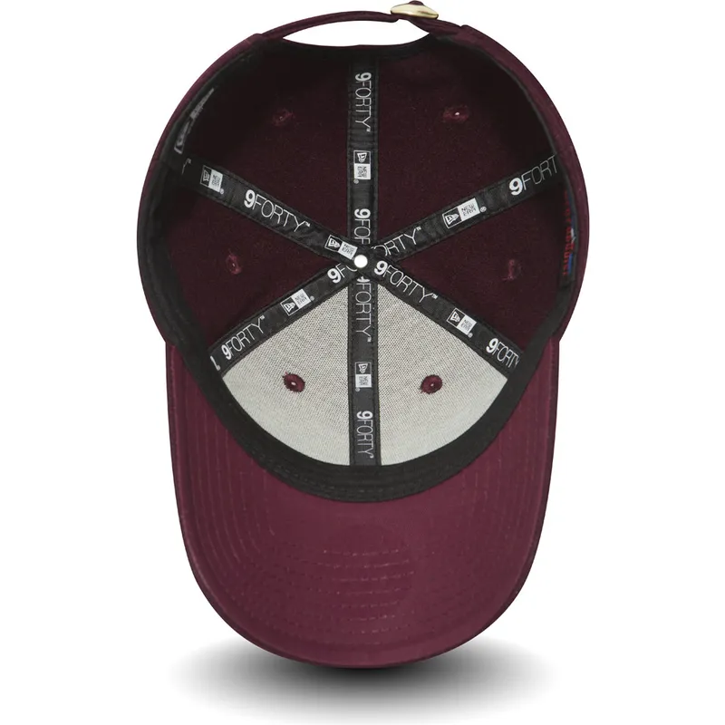 cepur-izliekta-sarkans-regulejams-oro-9forty-melton-no-new-york-yankees-mlb-no-new-era