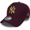 cepur-izliekta-sarkans-regulejams-9forty-melton-a-frame-no-new-york-yankees-mlb-no-new-era