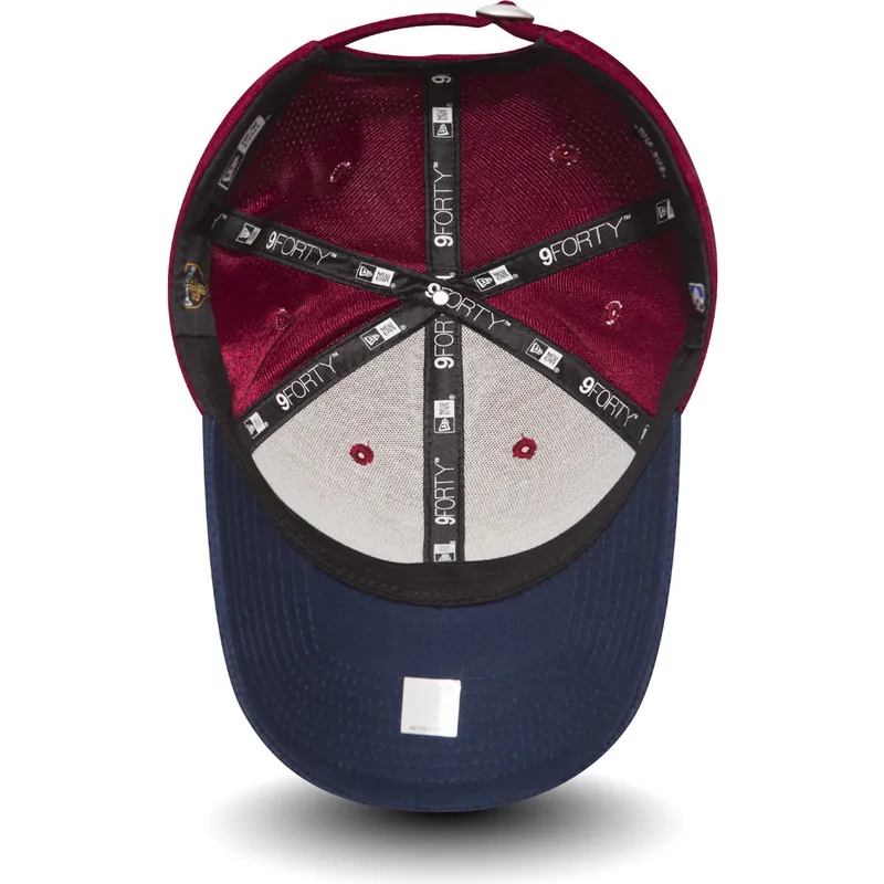 cepur-izliekta-sarkans-regulejams-9forty-mesh-no-cleveland-cavaliers-nba-no-new-era