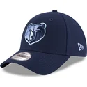 cepur-izliekta-zils-regulejams-bordado-9forty-the-league-no-memphis-grizzlies-nba-no-new-era