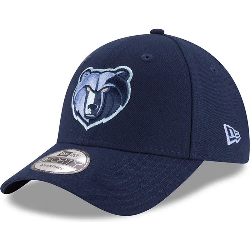 cepur-izliekta-zils-regulejams-bordado-9forty-the-league-no-memphis-grizzlies-nba-no-new-era