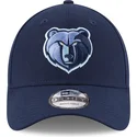 cepur-izliekta-zils-regulejams-bordado-9forty-the-league-no-memphis-grizzlies-nba-no-new-era