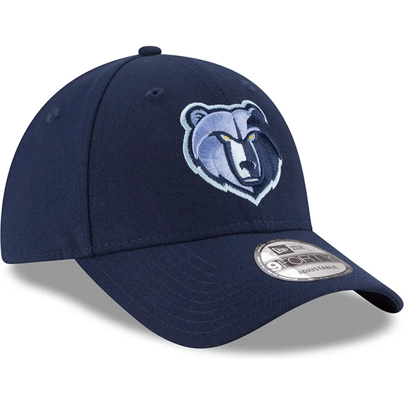 cepur-izliekta-zils-regulejams-bordado-9forty-the-league-no-memphis-grizzlies-nba-no-new-era