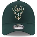 gorra-curva-verde-ajustable-9forty-the-league-de-milwaukee-bucks-nba-de-new-era