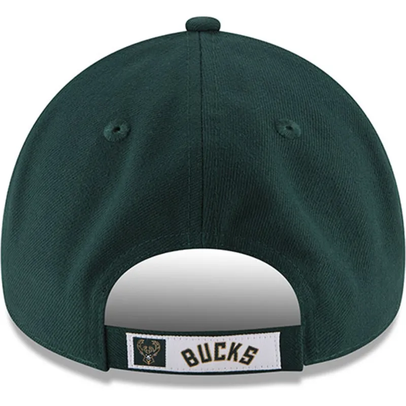 cap-izliekta-green-adjustable-strap-9forty-the-league-no-milwaukee-bucks-nba-no-new-era