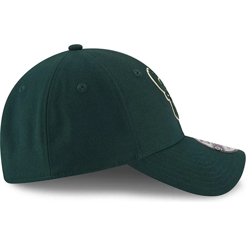 cap-izliekta-green-adjustable-strap-9forty-the-league-no-milwaukee-bucks-nba-no-new-era
