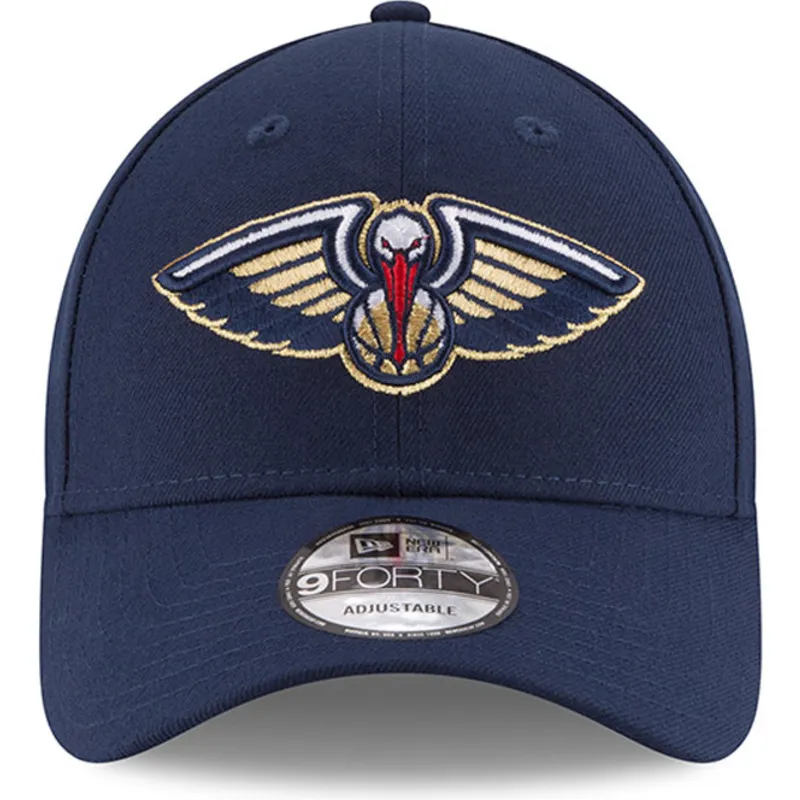 cepur-izliekta-tumsi-zils-regulejama-lente-9forty-the-league-no-new-orleans-pelicans-nba-no-new-era