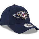 cepur-izliekta-tumsi-zils-regulejama-lente-9forty-the-league-no-new-orleans-pelicans-nba-no-new-era