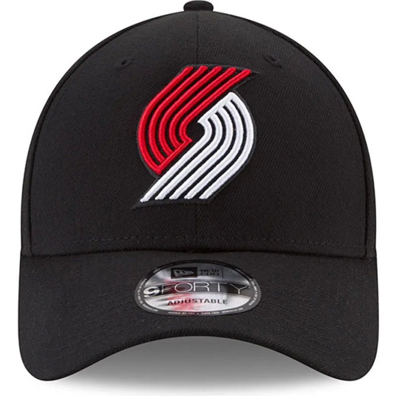 cap-izliekta-black-adjustable-strap-9forty-the-league-no-portland-trail-blazers-nba-no-new-era