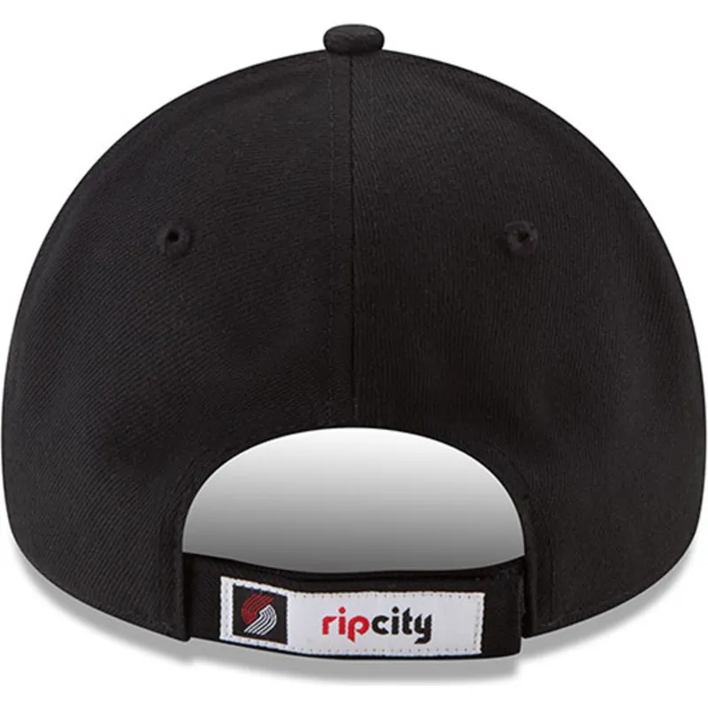 cap-izliekta-black-adjustable-strap-9forty-the-league-no-portland-trail-blazers-nba-no-new-era