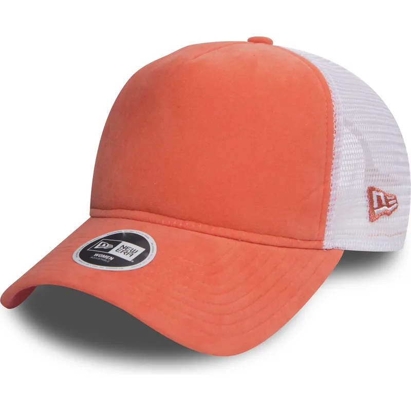 cepur-izliekta-truckeris-roza-snapback-9forty-felt-no-new-era