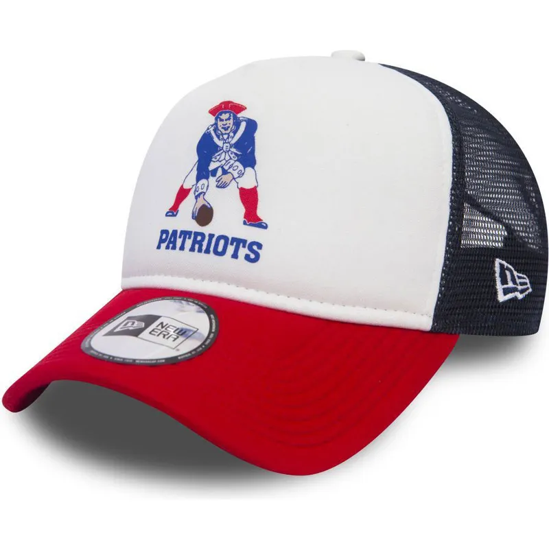 cepur-izliekta-truckeris-balts-snapback-9forty-throwback-no-new-england-patriots-nfl-no-new-era cepur-izliekta-truckeris-balts-snapback-9forty-throwback-no-new-england-patriots-nfl-no-new-era
