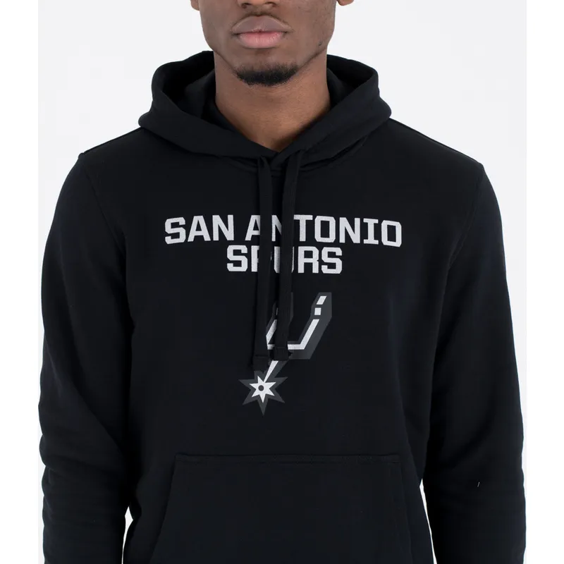 dzemperi-ar-kapuci-melns-pullover-hoody-no-san-antonio-spurs-nba-no-new-era