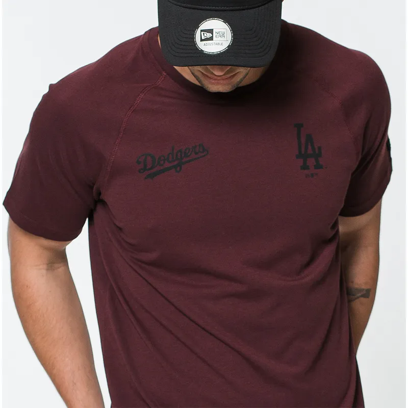 krekli-isas-piedurknes-sarkans-tech-series-no-los-angeles-dodgers-mlb-no-new-era