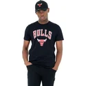 schwarzes-chicago-bulls-nba-t-shirt-mit-kurzen-armeln-von-new-era