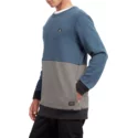 volcom-navy-grun-threezy-sweatshirt-blau