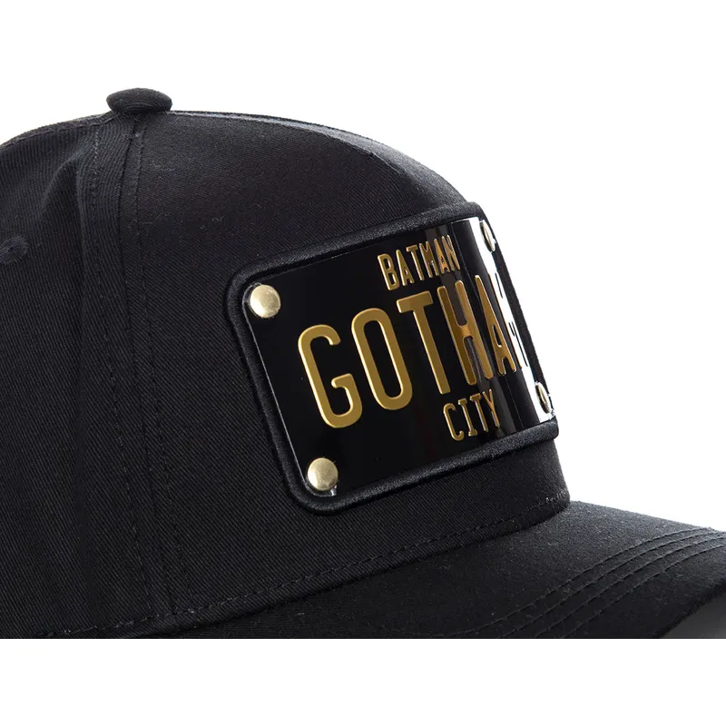 cepur-izliekta-melns-snapback-placa-gotham-city-batp4-batman-dc-comics-no-capslab