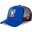 cepur-izliekta-truckeris-zils-snapback-clasico-dc2-sup-superman-dc-comics-no-capslab