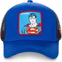 cepur-izliekta-truckeris-zils-snapback-clasico-dc2-sup-superman-dc-comics-no-capslab