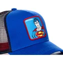 cepur-izliekta-truckeris-zils-snapback-clasico-dc2-sup-superman-dc-comics-no-capslab