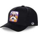 schwarze-snapback-cap-mit-gebogenem-schirm-master-roshi-kamb-dragon-ball-von-capslab